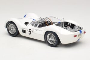 Maserati Tipo 61 #5 S. Moss / D. Gurney Camoradi ADAC 1000km Nurburgring Winner 1960 Minichamps 1:18 100601205 Diecast — photo 7 of 8