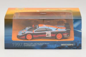 McLaren F1 GTR Gulf Team Davidoff #41 P-H. Raphanel / J-M. Gounon FIA GT Championship 1997 Minichamps 1:43 533174341 Diecast — photo 4 of 4