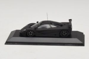 McLaren F1 GTR Prototype Black Matt With Black Wheels Minichamps 1:43 MCLAREN009 Diecast — photo 4 of 4