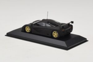 McLaren F1 GTR Prototype Black Matt With Golden Wheels Minichamps 1:43 MCLAREN008 Diecast — photo 2 of 4