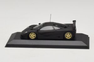 McLaren F1 GTR Prototype Black Matt With Golden Wheels Minichamps 1:43 MCLAREN008 Diecast — photo 3 of 4