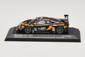 McLaren MP4-12C GT3 #16 Boutsen Racing Schmetz / Demirdjian 24 Hours of Spa 2014 Minichamps 1:43 437141316 Diecast