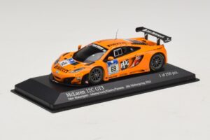 McLaren MP4-12C GT3 #69 Dorr Motorsport Adams / S. Asch 24 Hours of Nurburgring 2014 Minichamps 1:43 437141369 Diecast — photo 2 of 4