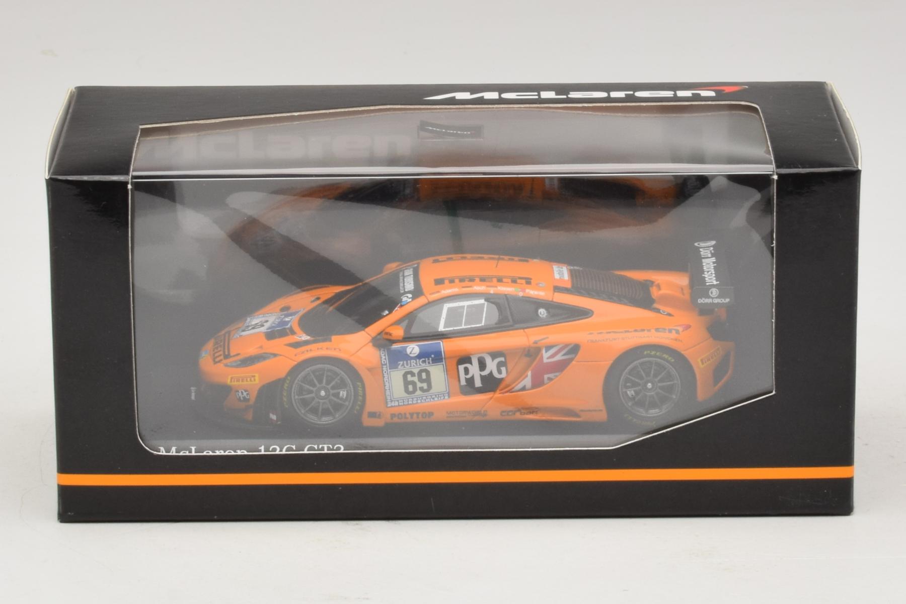 Minichamps McLaren MP4-12C GT3 1:43 Nürburgring 2014