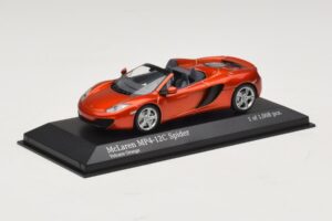 McLaren MP4-12C Spider Orange Metallic Minichamps 1:43 530133030 Diecast — photo 2 of 4