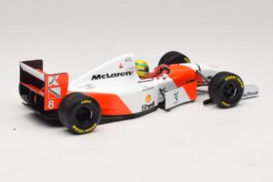 McLaren MP4/8 Ford #8 A. Senna Winner European GP 1993 Minichamps 1:18 540931818 Diecast — photo 6 of 7