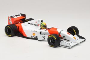 McLaren MP4/8 Ford #8 A. Senna Winner European GP 1993 Minichamps 1:18 540931818 Diecast — photo 7 of 7