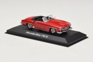 Mercedes 190 SL Red Maxichamps 1:43 940033131-O Diecast — photo 3 of 4