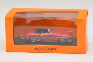 Mercedes 190 SL Red Maxichamps 1:43 940033131-O Diecast — photo 4 of 4