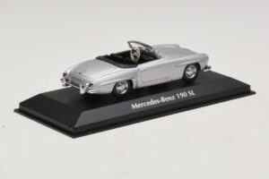 Mercedes 190 SL W121 Silver Maxichamps 1:43 940033130 Diecast — photo 2 of 4