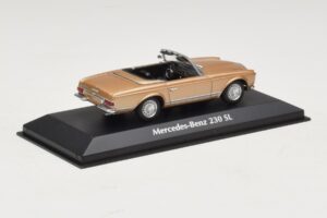 Mercedes 230 SL W113 Gold Metallic Maxichamps 1:43 940032230 Diecast — photo 2 of 4