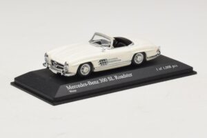 Mercedes 300 SL W198 Roadster White Minichamps 1:43 400039034 Diecast — photo 2 of 4