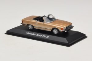 Mercedes 350 SL R107 Gold Maxichamps 1:43 940033431 Diecast — photo 3 of 4