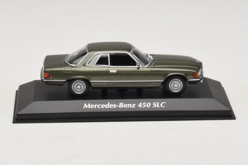 Mercedes 450 SLC C107 Dark Green Metallic Maxichamps 1:43 940033420 Diecast