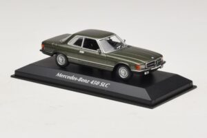 Mercedes 450 SLC C107 Dark Green Metallic Maxichamps 1:43 940033420 Diecast — photo 3 of 4