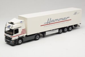 Mercedes Actros 1844LS Koffersattelzug Hammer Aachen Minichamps 1:43 499039105 Diecast