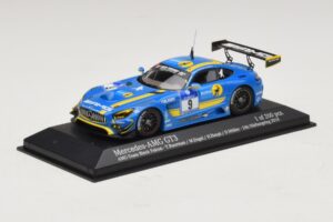 Mercedes AMG GT3 Black Falcon #9 Y. Buurman / M. Engel 24 Hours of Nurburgring 2016 Minichamps 1:43 437163009 Diecast — photo 2 of 5