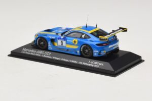 Mercedes AMG GT3 Black Falcon #9 Y. Buurman / M. Engel 24 Hours of Nurburgring 2016 Minichamps 1:43 437163009 Diecast — photo 3 of 5