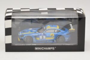 Mercedes AMG GT3 Black Falcon #9 Y. Buurman / M. Engel 24 Hours of Nurburgring 2016 Minichamps 1:43 437163009 Diecast — photo 5 of 5