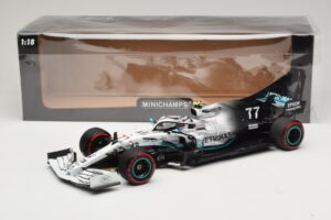 Mercedes AMG Petronas W10 #77 V. Bottas German GP 2019 Minichamps 1:18 110191177 Diecast — photo 6 of 7