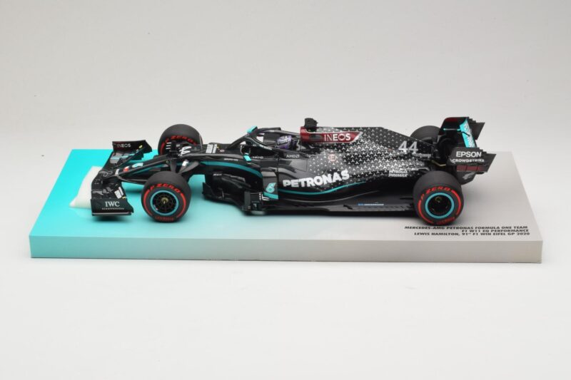 Mercedes AMG Petronas W11 EQ Performance #44 L. Hamilton 91st F1 Win Eifel GP 2020 Minichamps 1:18 Mercedes AMG Petronas W11 EQ Performance #44 L. Hamilton 91st F1 Win Eifel GP 2020 Minichamps 1:18 113201144 Diecast