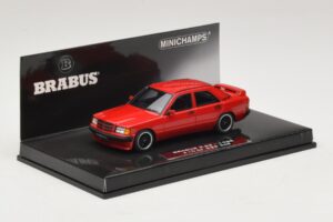 Mercedes Brabus 3.6S 190E W201 Red Minichamps 1:43 437032600 Diecast — photo 2 of 5