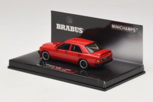 Mercedes Brabus 3.6S 190E W201 Red Minichamps 1:43 437032600 Diecast — photo 3 of 5