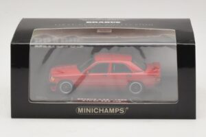 Mercedes Brabus 3.6S 190E W201 Red Minichamps 1:43 437032600 Diecast — photo 5 of 5