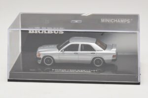 Mercedes Brabus 3.6S 190E W201 Silver Minichamps 1:43 437032604 Diecast — photo 4 of 5