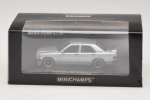 Mercedes Brabus 3.6S 190E W201 Silver Minichamps 1:43 437032604 Diecast — photo 5 of 5