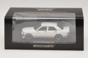 Mercedes Brabus 3.6S 190E W201 White Minichamps 1:43 437032602 Diecast — photo 5 of 5