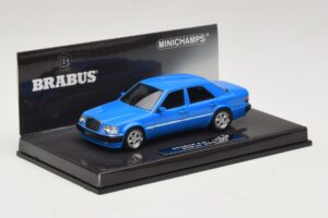 Mercedes Brabus 6.5 500E W124 Blue Minichamps 1:43 437032502 Diecast — photo 2 of 5