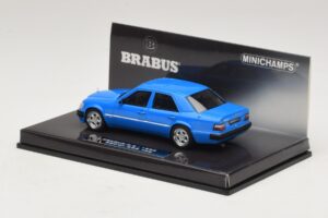 Mercedes Brabus 6.5 500E W124 Blue Minichamps 1:43 437032502 Diecast — photo 3 of 5