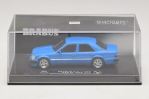 Mercedes Brabus 6.5 500E W124 Blue Minichamps 1:43 437032502 Diecast — photo 4 of 5