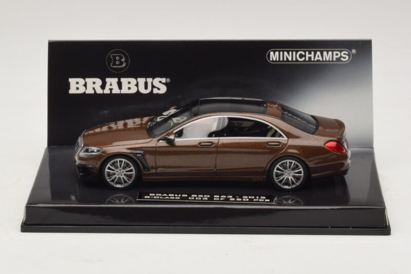 Mercedes Brabus 850 S63 W222 Brown Metallic Minichamps 1:43 437034202 Diecast