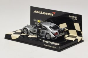 Mercedes C203 DTM Team McLaren Mercedes MP4-98T Mika & Erja Hakkinen Lapland 17 April 2000 Minichamps 1:43 530984378-P1 Dieca — photo 3 of 4