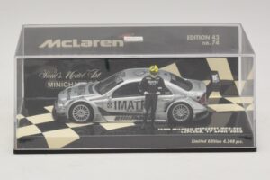 Mercedes C203 DTM Team McLaren Mercedes MP4-98T Mika & Erja Hakkinen Lapland 17 April 2000 Minichamps 1:43 530984378-P1 Dieca — photo 4 of 4