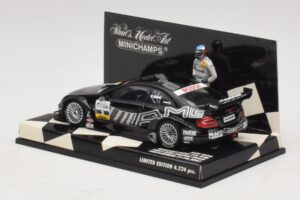 Mercedes CLK DTM #2 J. Alesi First DTM Podium Finish Hockenheim 2002 Minichamps 1:43 400023292 Diecast — photo 3 of 4