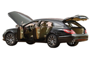 Mercedes CLS Shooting Brake X218 Obsidian Black Metallic Norev 1:18 183944 Diecast — photo 2 of 3