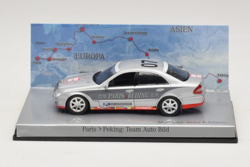 Mercedes E-Class #7 Team Auto Bild Rally Paris-Peking 2007 Minichamps 1:43 B66962263 Diecast