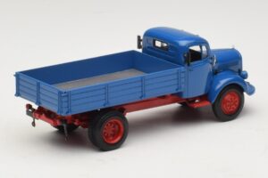 Mercedes L 3500 Tipper Truck Blue Red Minichamps 1:43 439350004 Diecast — photo 2 of 6