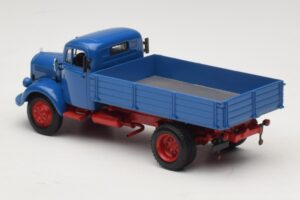 Mercedes L 3500 Tipper Truck Blue Red Minichamps 1:43 439350004 Diecast — photo 5 of 6