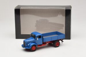 Mercedes L 3500 Tipper Truck Blue Red Minichamps 1:43 439350004 Diecast — photo 6 of 6