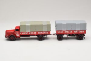 Mercedes L315 Pritschenzug Gustav Mauler Minichamps 1:43 499034720 Diecast — photo 3 of 6