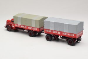 Mercedes L315 Pritschenzug Gustav Mauler Minichamps 1:43 499034720 Diecast — photo 5 of 6