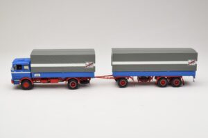 Mercedes LP1620 Pritschenzug Fern Schnell Gut Minichamps 1:43 499034820 Diecast — photo 3 of 6