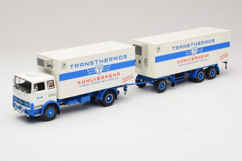 Mercedes LP1624 Kühlzug Transthermos Minichamps 1:43 499034840 Diecast