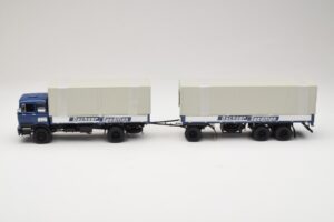 Mercedes LP1624 Pritschenzug Dachser Minichamps 1:43 499034821 Diecast — photo 3 of 6