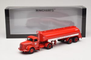 Mercedes LS315 Tanksattelzug Esso Minichamps 1:43 499034770 Diecast — photo 6 of 6