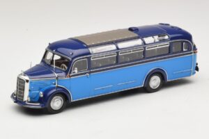 Mercedes O 3500 Bus Light Blue Dark Blue Minichamps 1:43 439360011 Diecast
